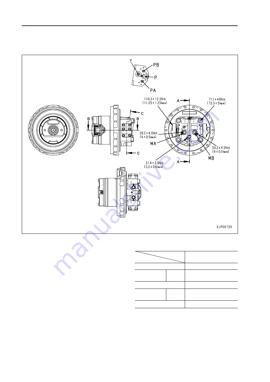 Komatsu BR380JG-1E0 Shop Manual Download Page 151