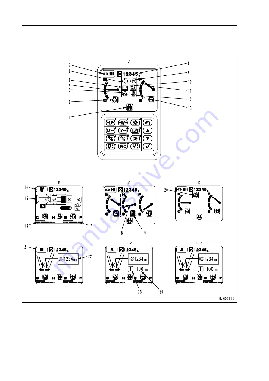 Komatsu BR380JG-1E0 Shop Manual Download Page 225