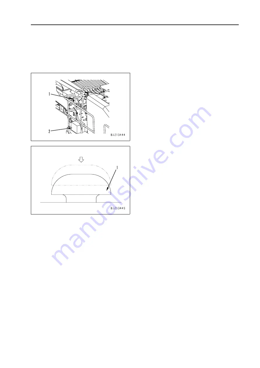 Komatsu BR380JG-1E0 Shop Manual Download Page 344