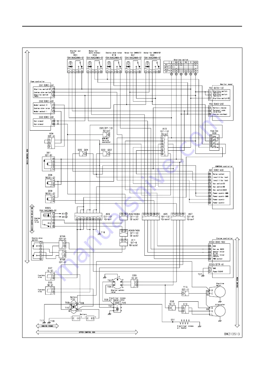 Komatsu BR380JG-1E0 Shop Manual Download Page 696