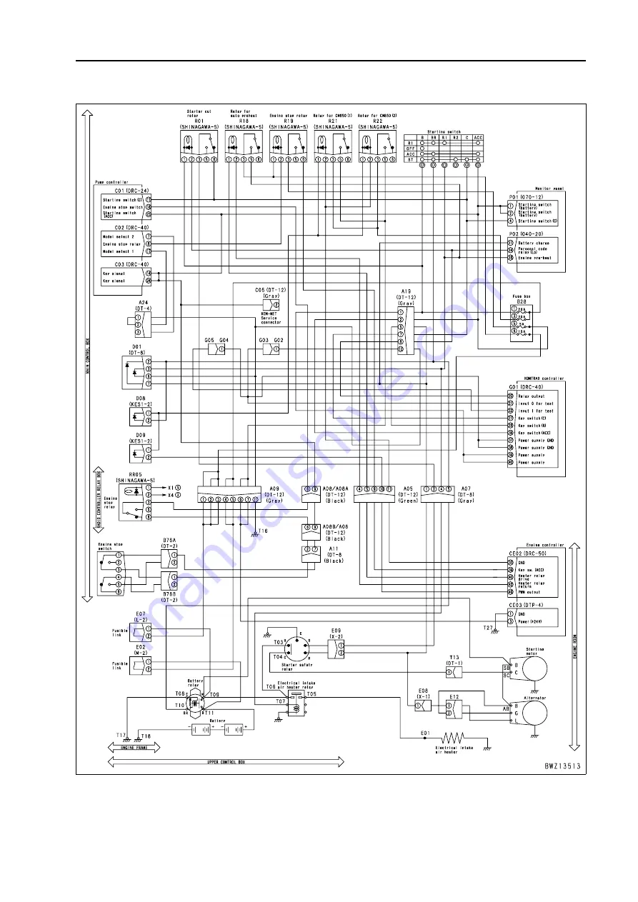 Komatsu BR380JG-1E0 Shop Manual Download Page 701