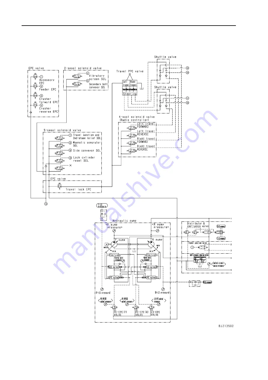 Komatsu BR380JG-1E0 Shop Manual Download Page 740