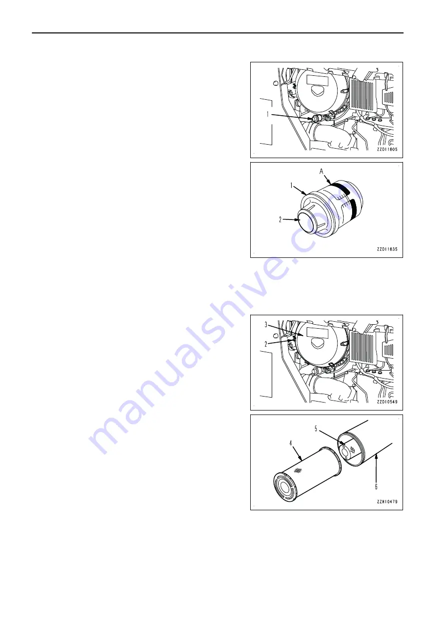 Komatsu D155AX-8E0 Operation & Maintenance Manual Download Page 328