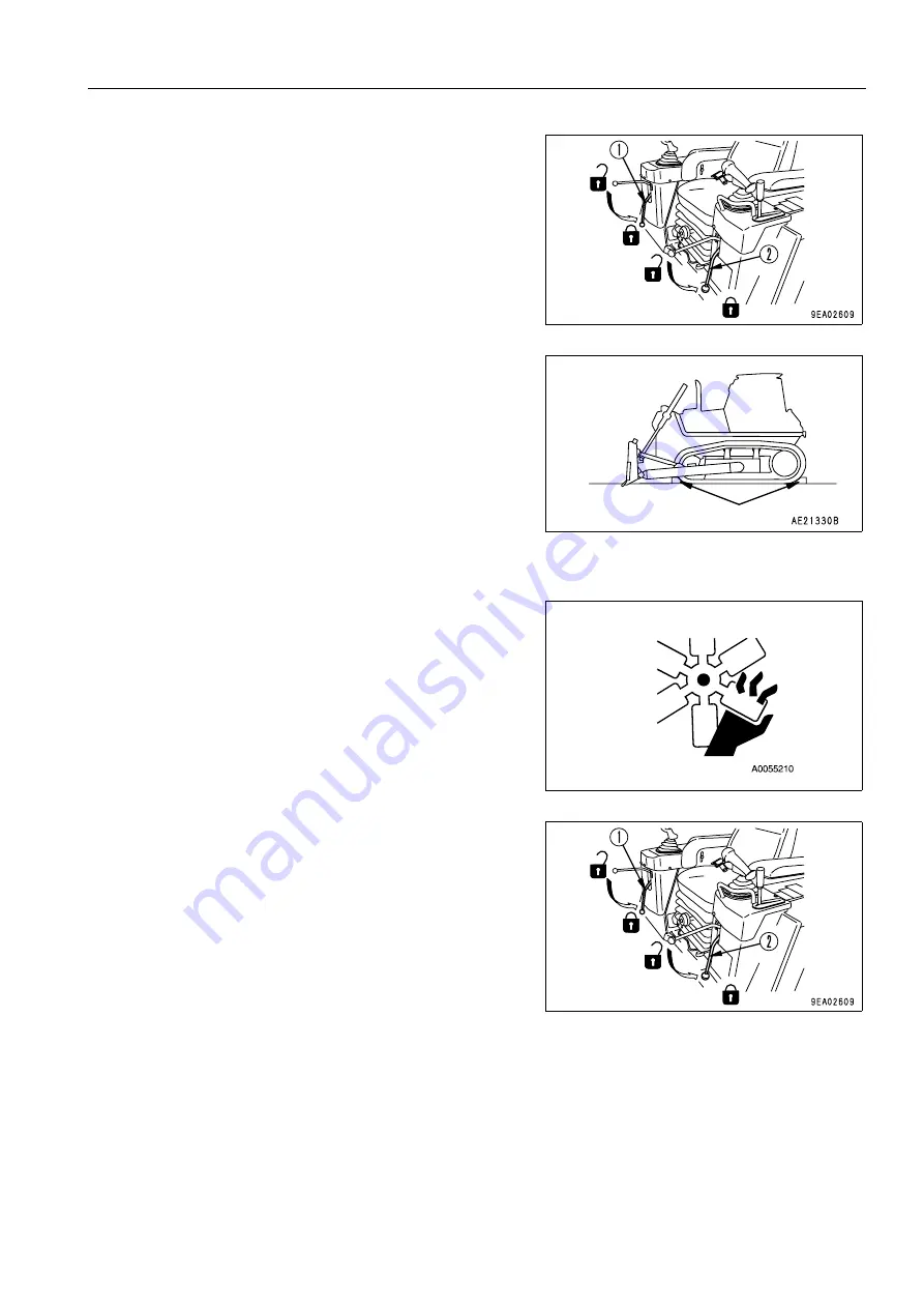 Komatsu D31EX-21 Operation & Maintenance Manual Download Page 47