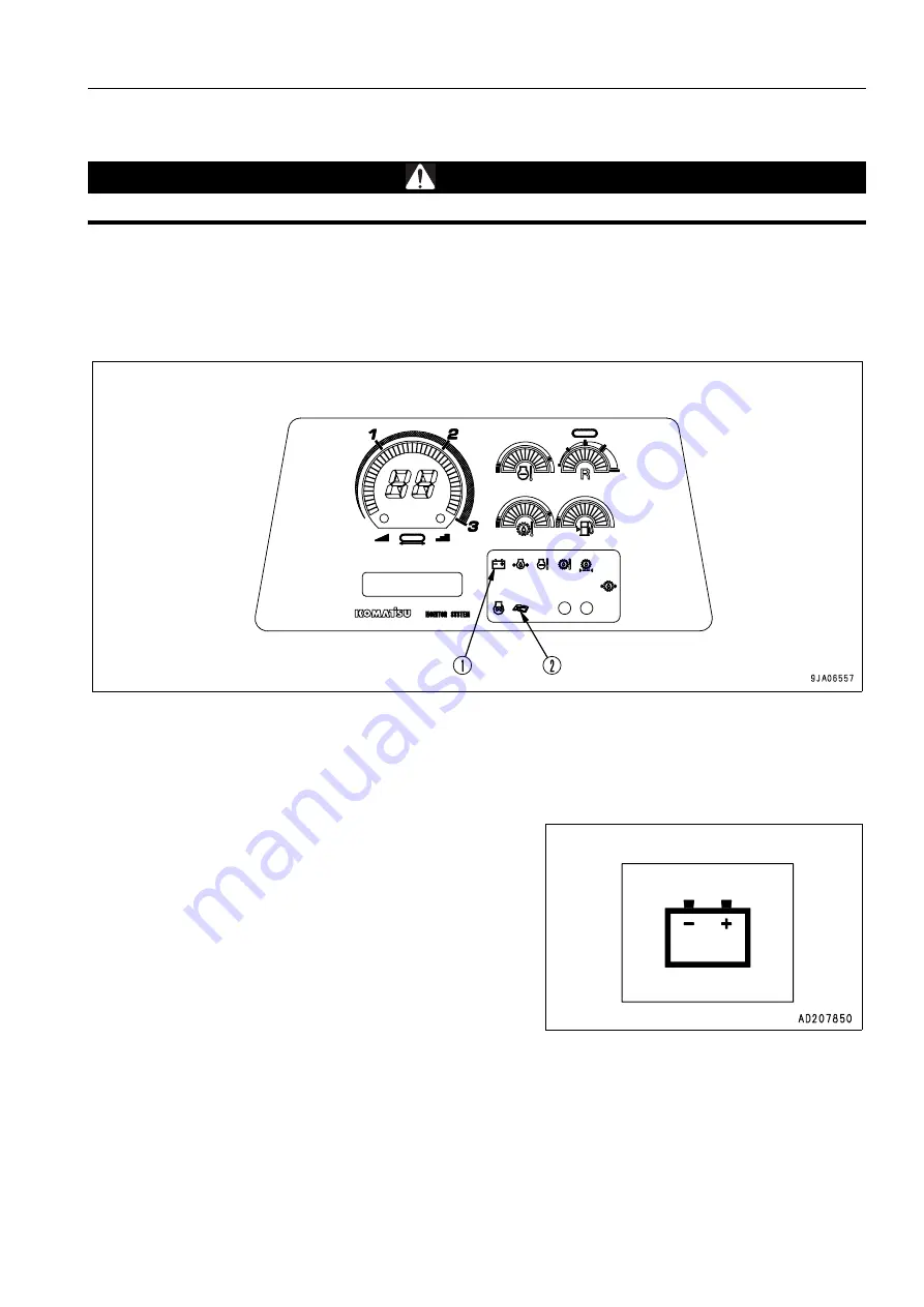 Komatsu D31EX-21 Operation & Maintenance Manual Download Page 61