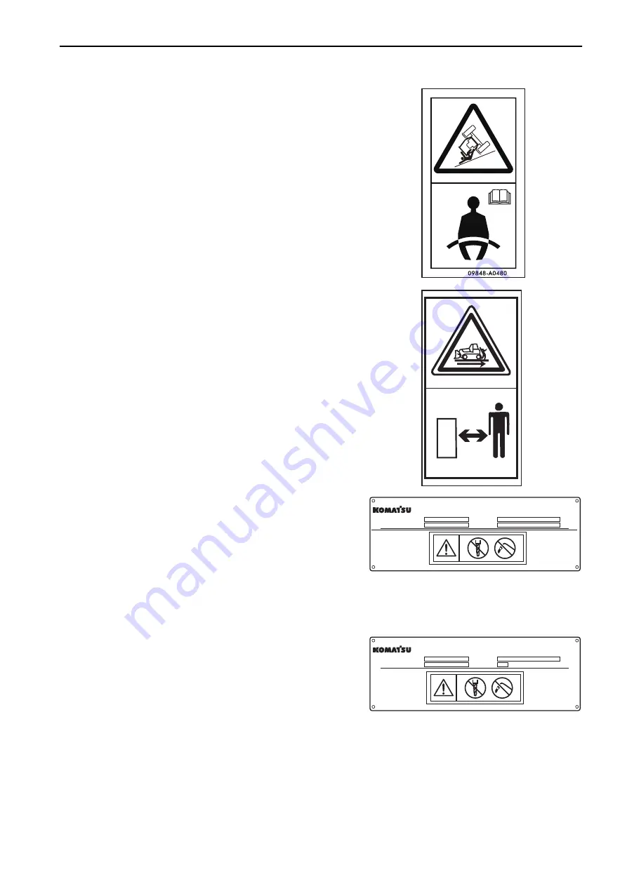 Komatsu D375A-8 Operation & Maintenance Manual Download Page 31