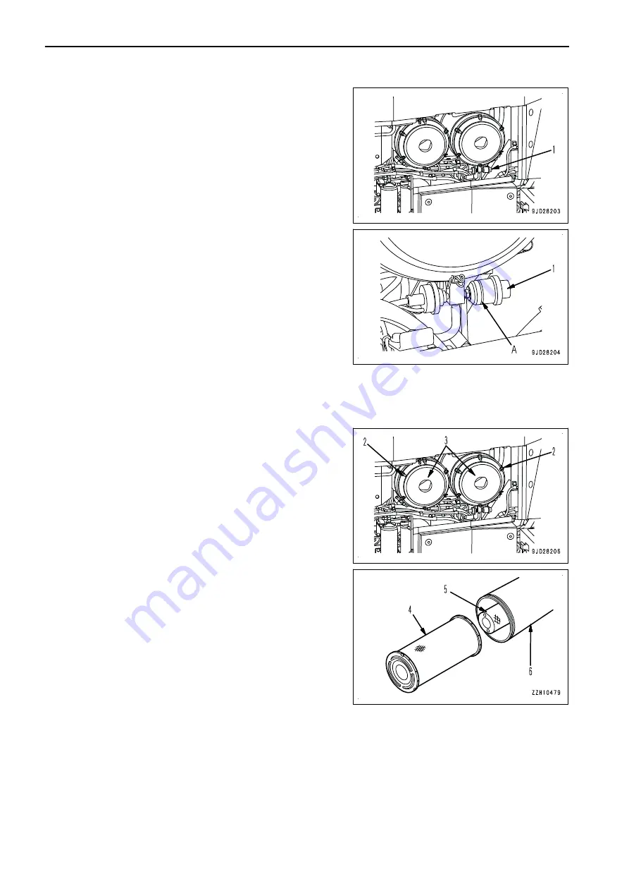 Komatsu D375A-8 Operation & Maintenance Manual Download Page 326