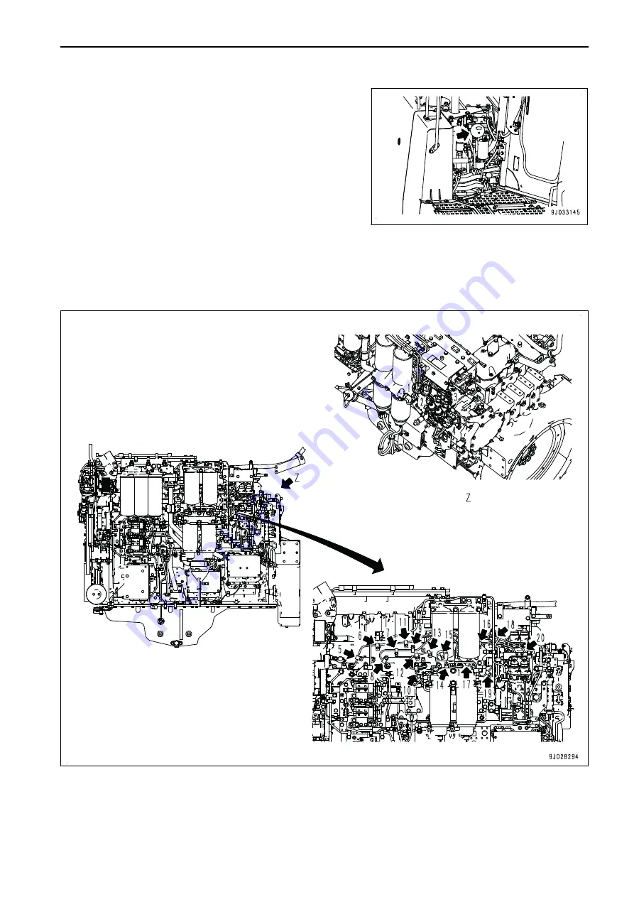 Komatsu D375A-8 Operation & Maintenance Manual Download Page 389