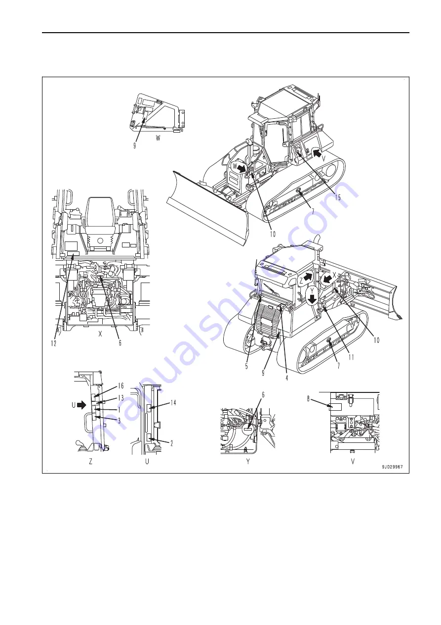 Komatsu D51EX-24 Operation & Maintenance Manual Download Page 23