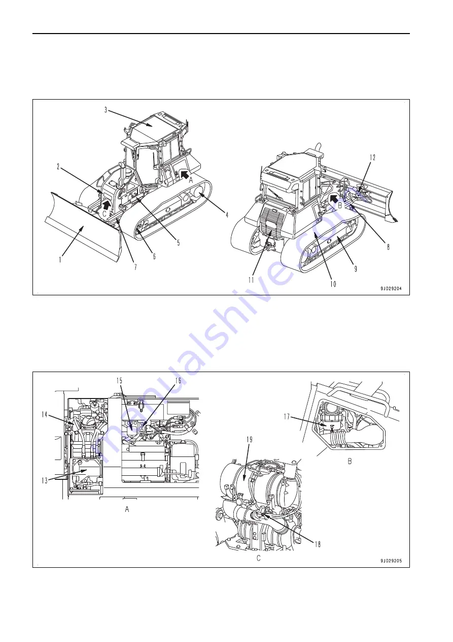 Komatsu D51EX-24 Скачать руководство пользователя страница 58