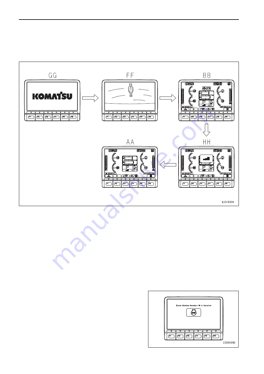 Komatsu D51EX-24 Operation & Maintenance Manual Download Page 62