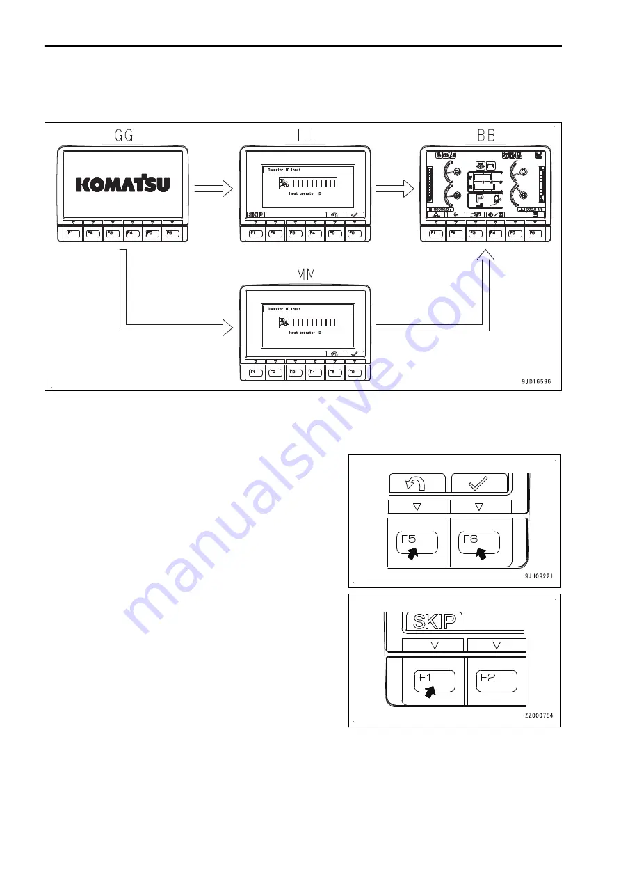 Komatsu D51EX-24 Operation & Maintenance Manual Download Page 64