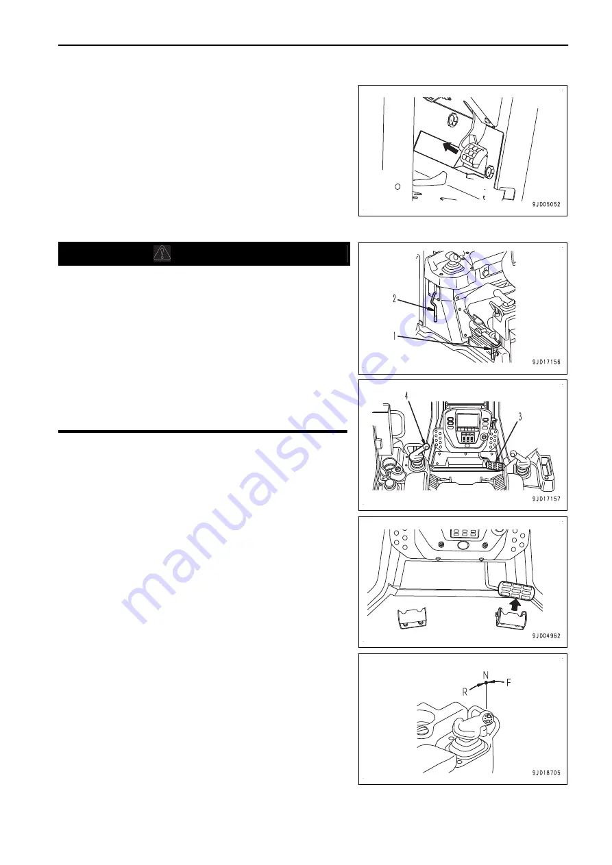 Komatsu D51EX-24 Operation & Maintenance Manual Download Page 219