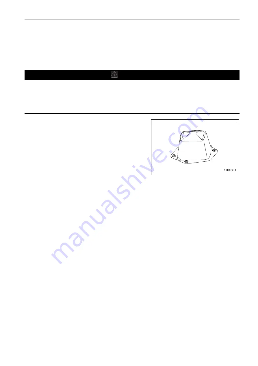 Komatsu D65EXi-18 Operation & Maintenance Manual Download Page 27