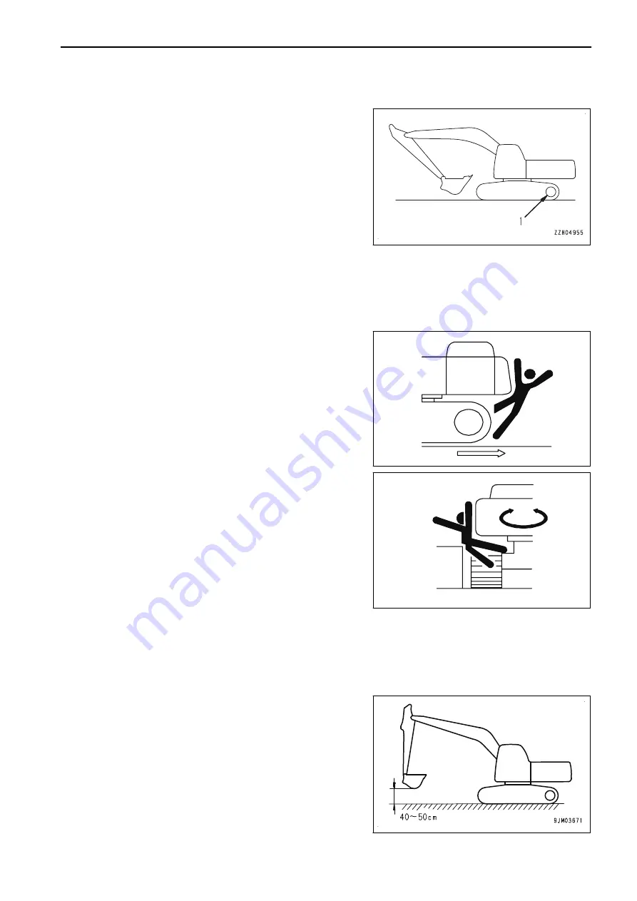 Komatsu HB365LC-3 Operation & Maintenance Manual Download Page 53