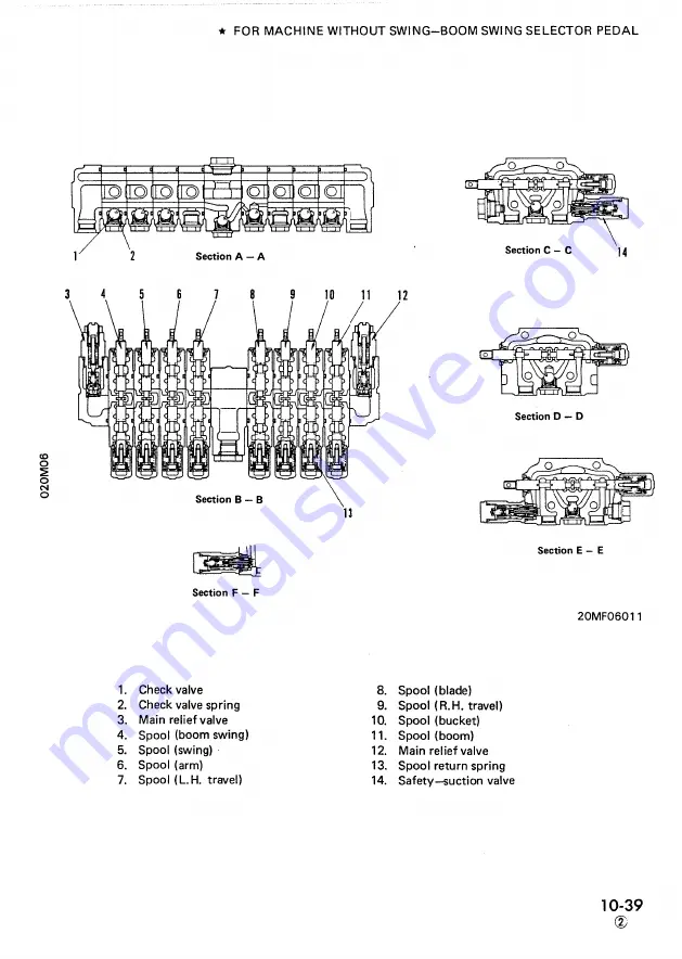 Komatsu PC05-6 Shop Manual Download Page 51