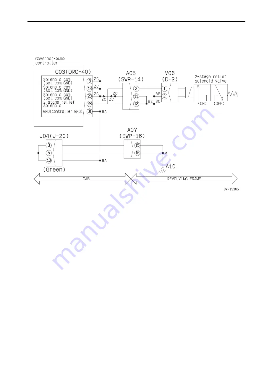 Komatsu PC130-7 Shop Manual Download Page 173