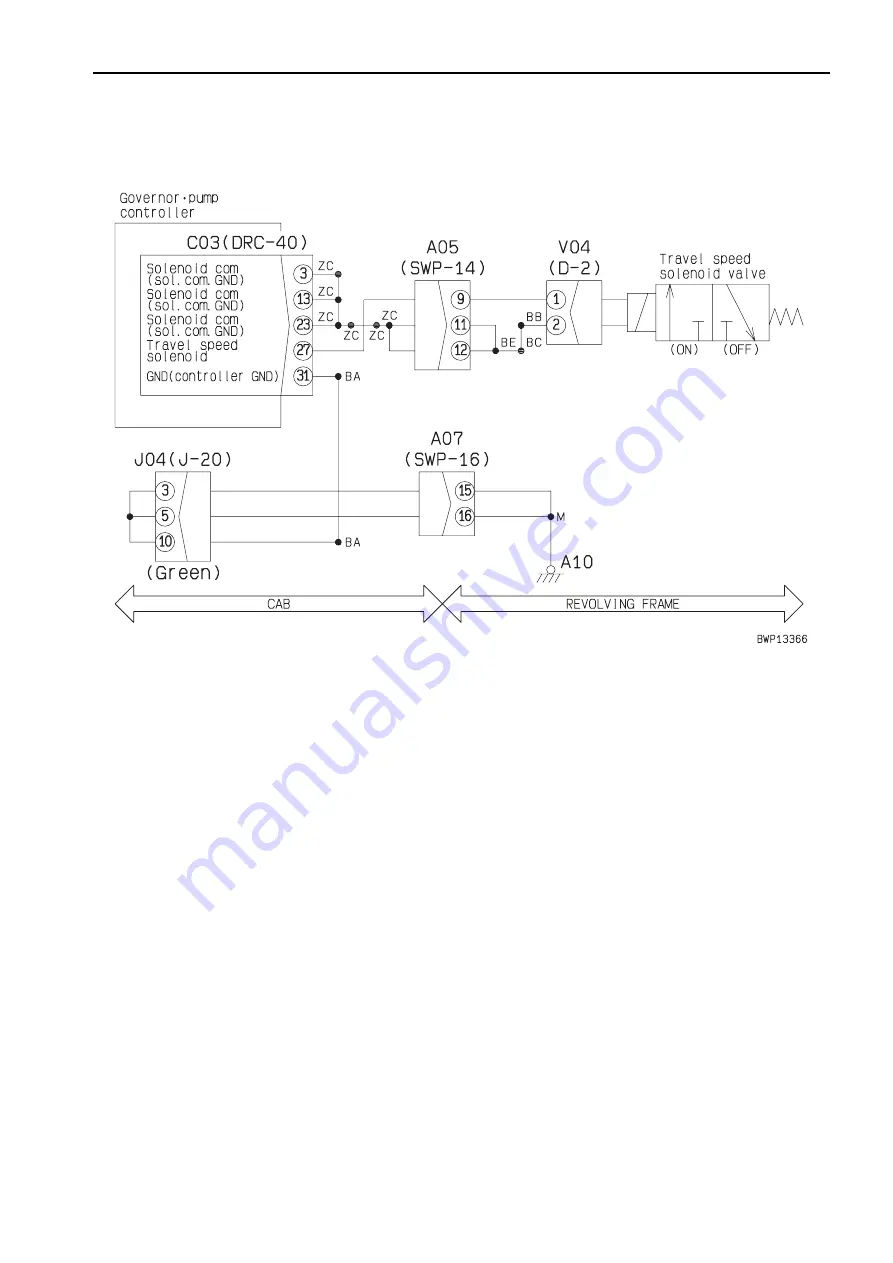 Komatsu PC130-7 Shop Manual Download Page 175