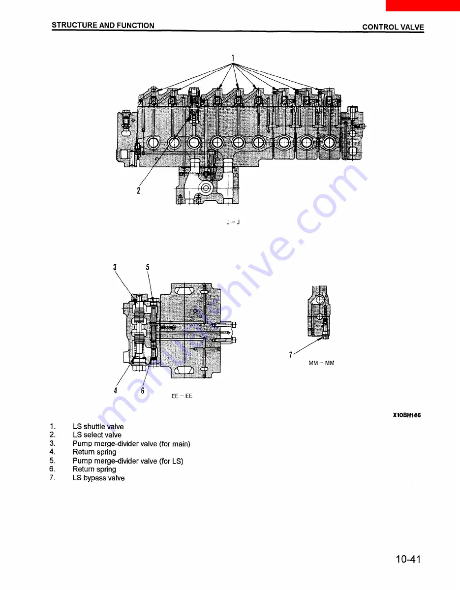 Komatsu PC200-6 Shop Manual Download Page 88