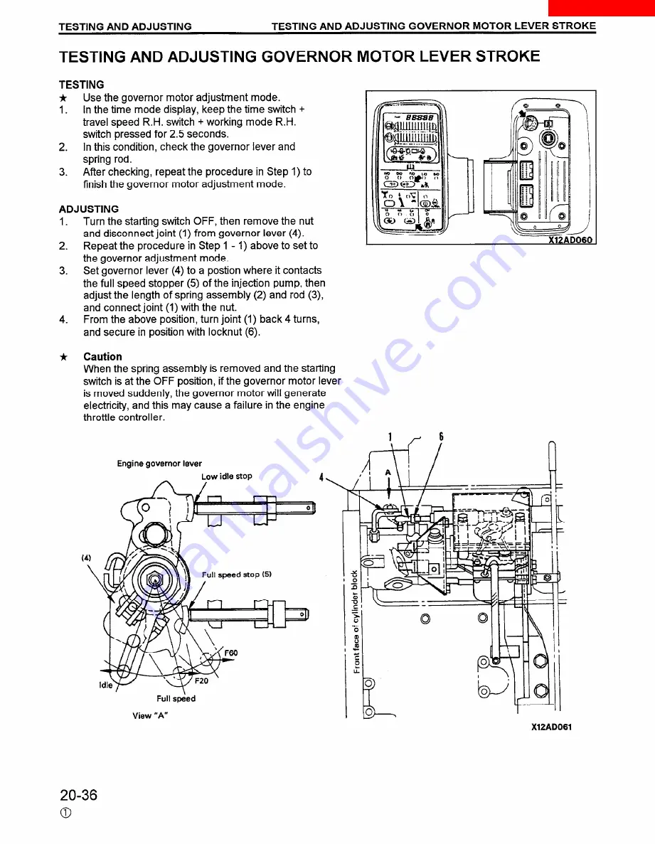 Komatsu PC200-6 Shop Manual Download Page 267