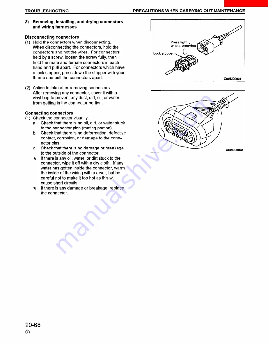 Komatsu PC200-6 Shop Manual Download Page 298