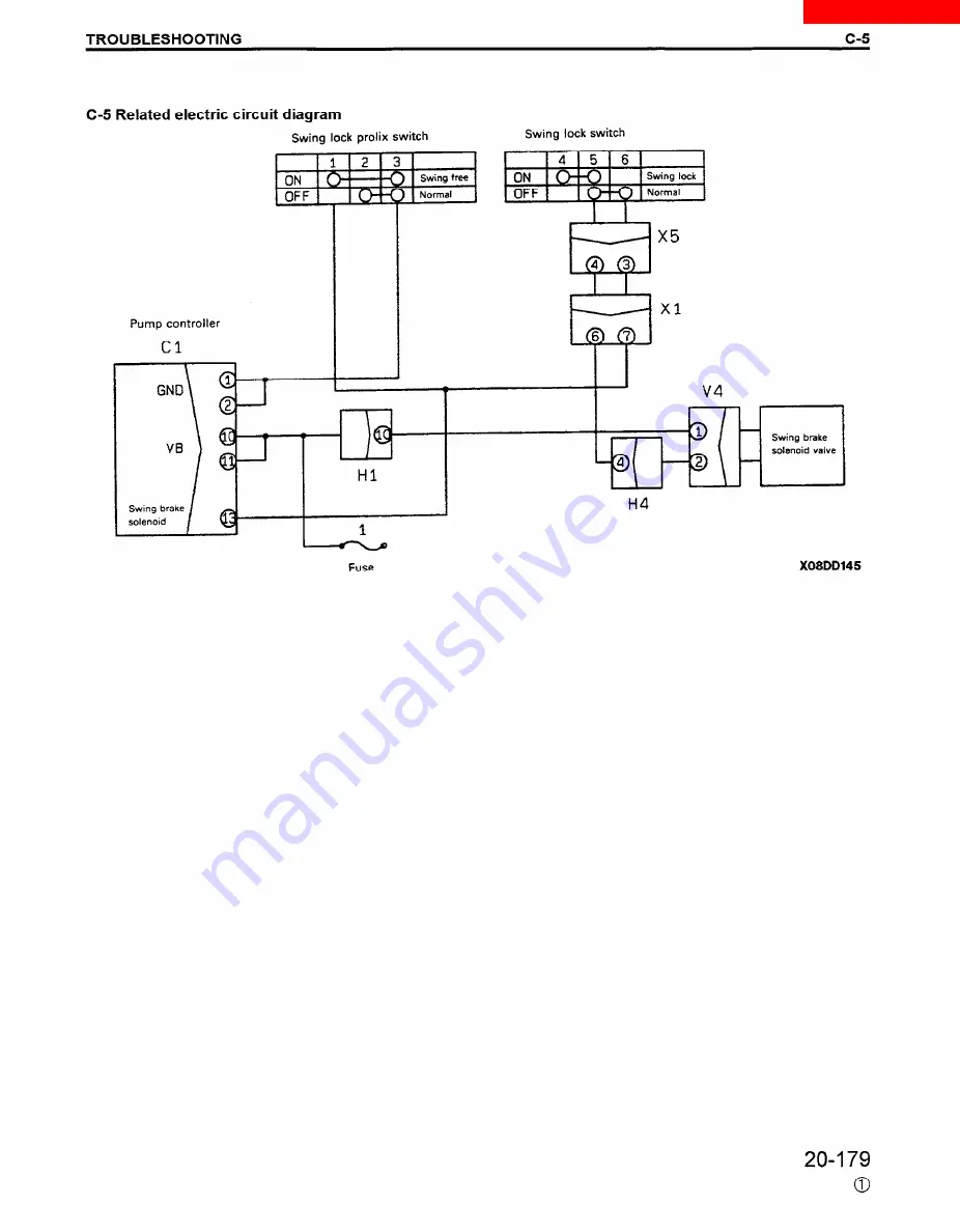 Komatsu PC200-6 Shop Manual Download Page 406