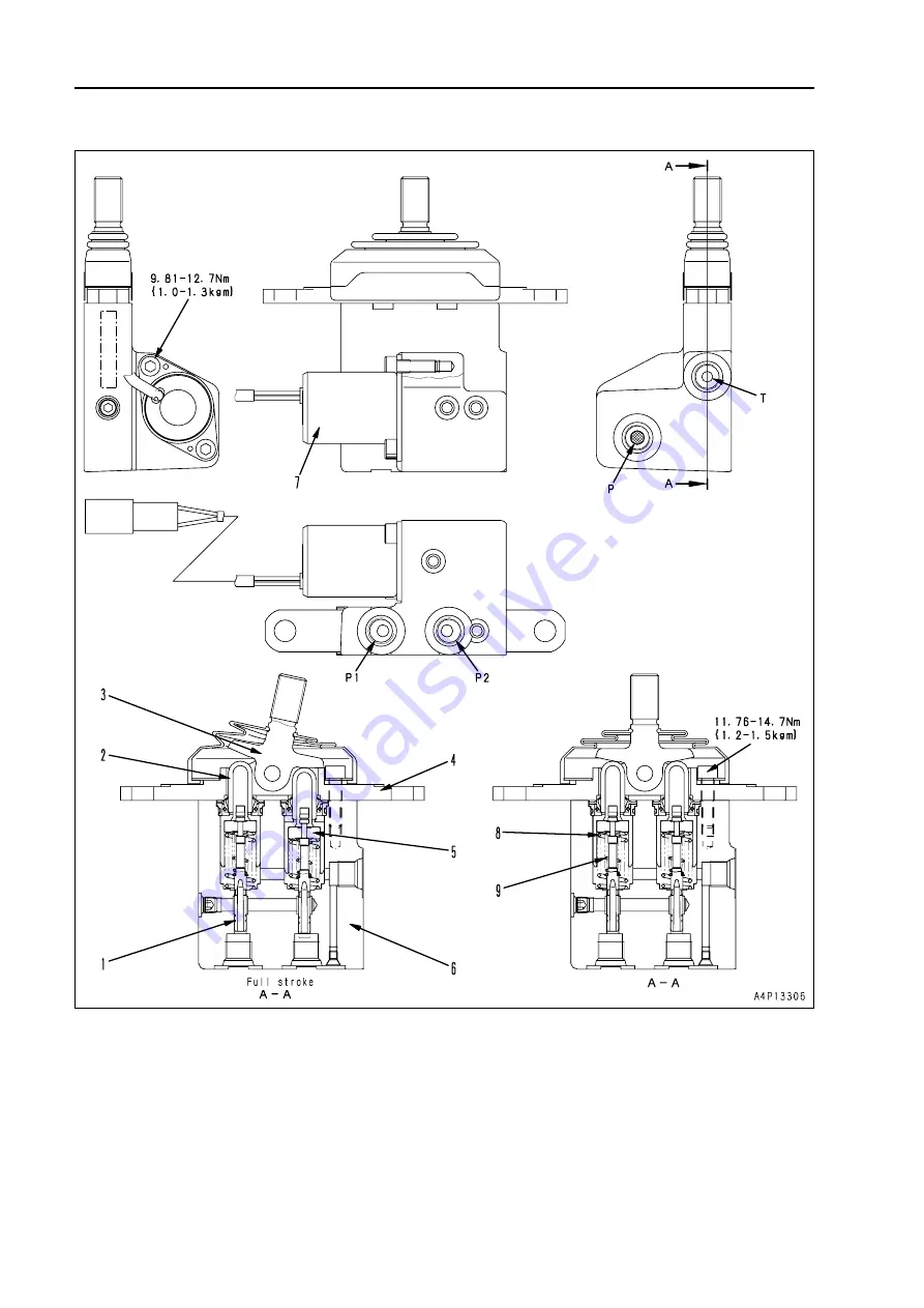 Komatsu PC200-8M0 Shop Manual Download Page 230