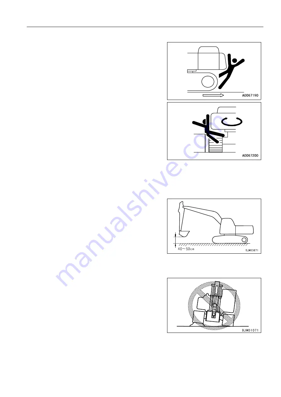 Komatsu PC2000-8 BACKHOE Operation & Maintenance Manual Download Page 47