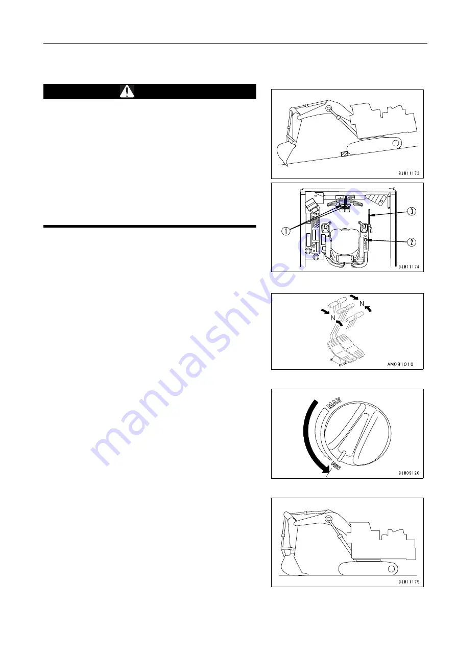 Komatsu PC2000-8 BACKHOE Operation & Maintenance Manual Download Page 297