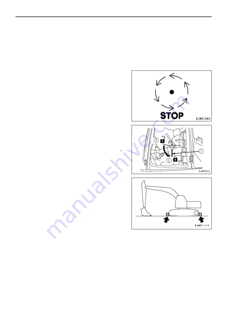 Komatsu PC210-10 DEMOLITION BASE SPEC. Operation & Maintenance Manual Download Page 62