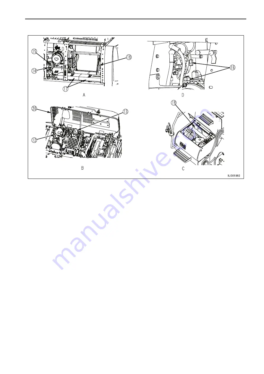 Komatsu PC210-10 DEMOLITION BASE SPEC. Operation & Maintenance Manual Download Page 73