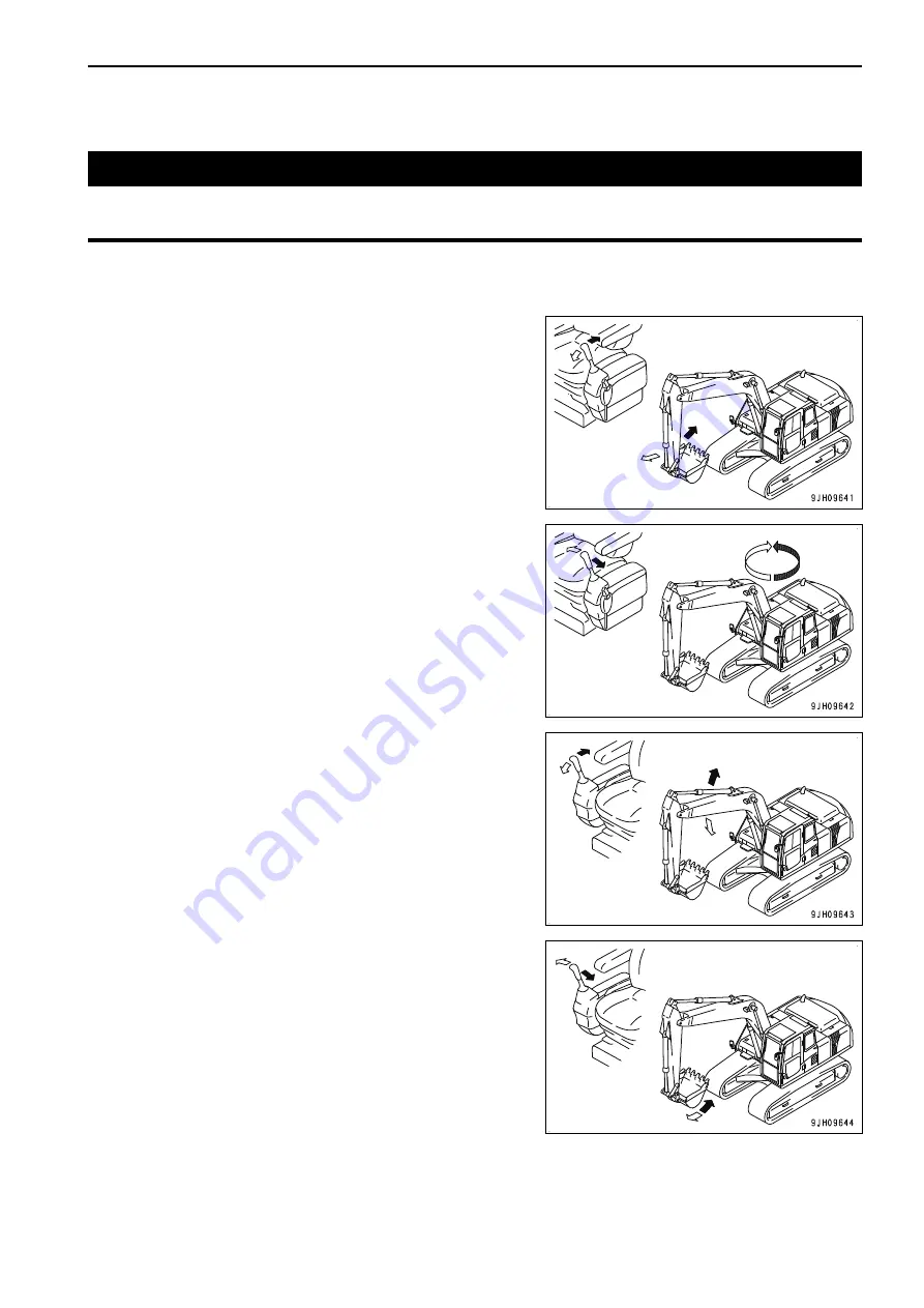 Komatsu PC210-10 DEMOLITION BASE SPEC. Operation & Maintenance Manual Download Page 255