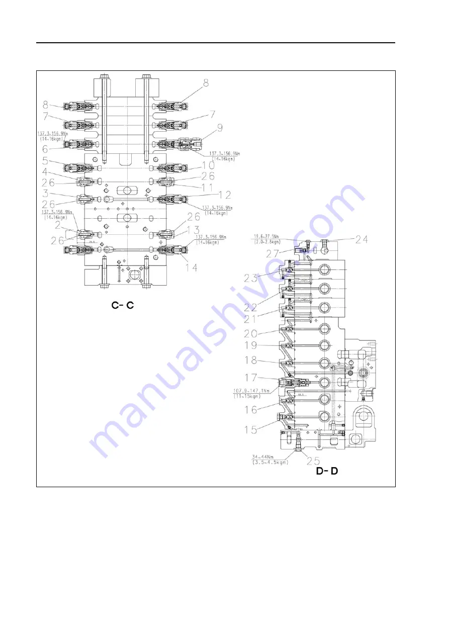 Komatsu PC210-8 Shop Manual Download Page 136