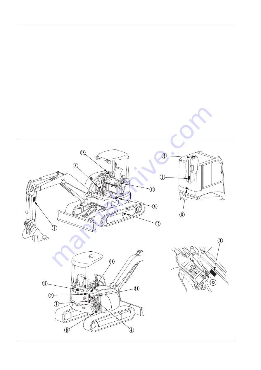 Komatsu PC22MR-3 Operation & Maintenance Manual Download Page 30