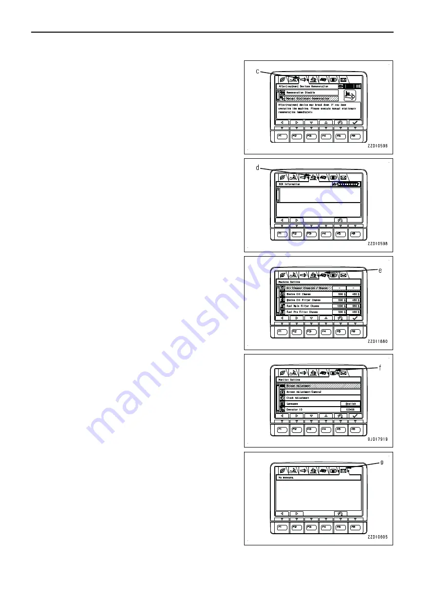 Komatsu PC360LC-11 Operation & Maintenance Manual Download Page 134