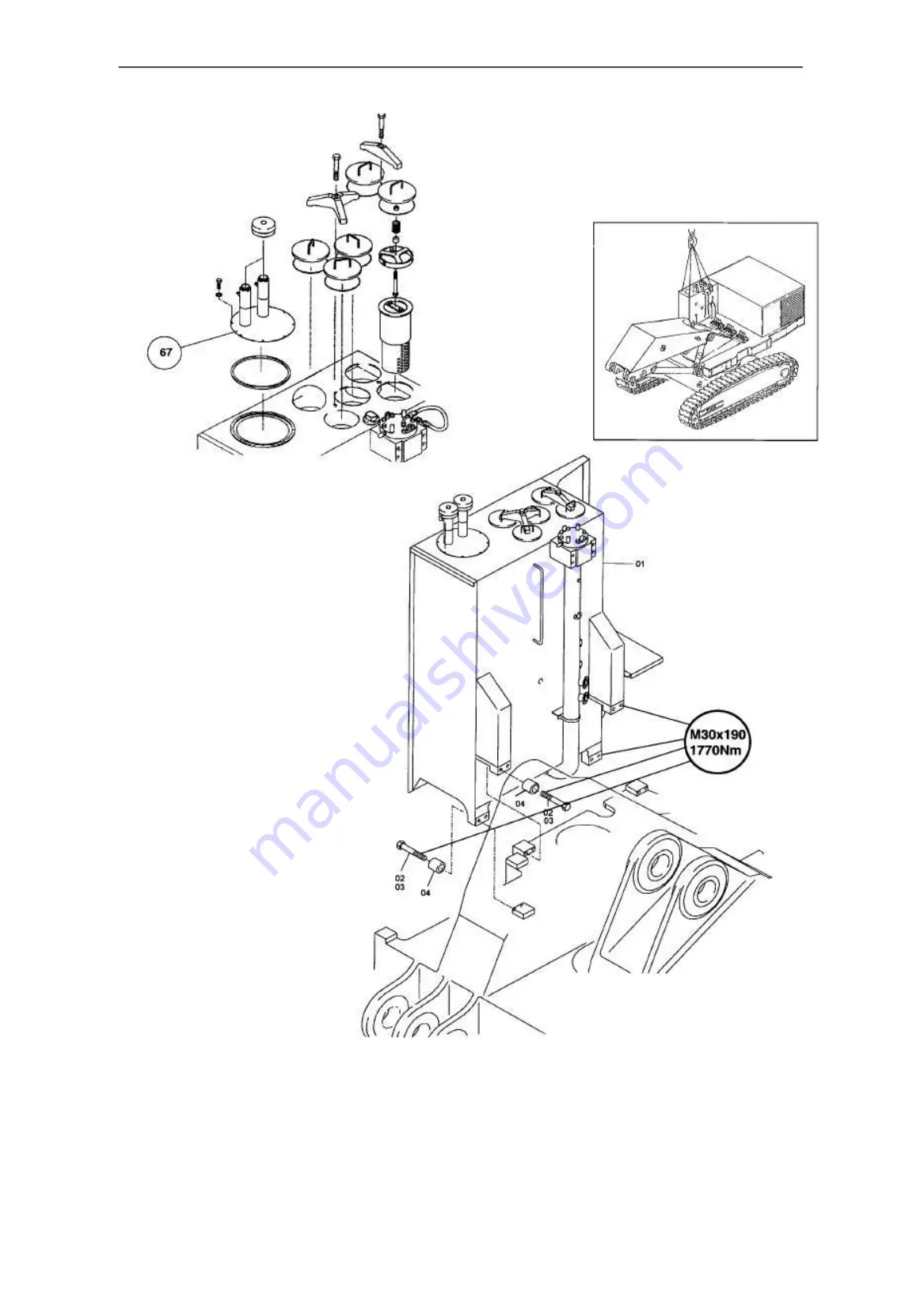 Komatsu PC4000 Assembly Procedure Download Page 35