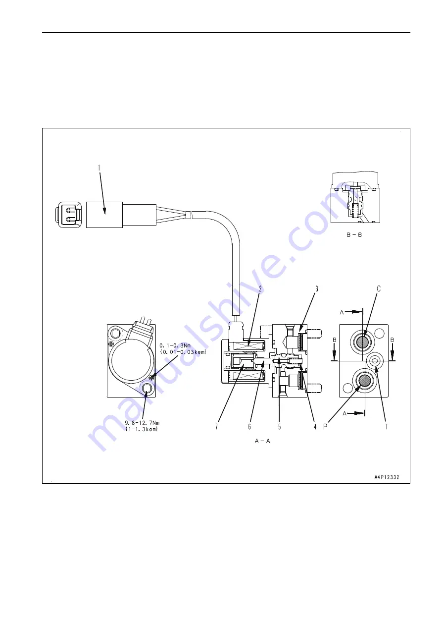 Komatsu PC500LC-10R Shop Manual Download Page 225