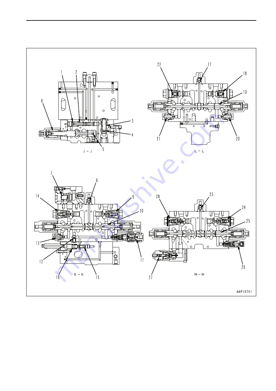 Komatsu PC500LC-10R Shop Manual Download Page 235