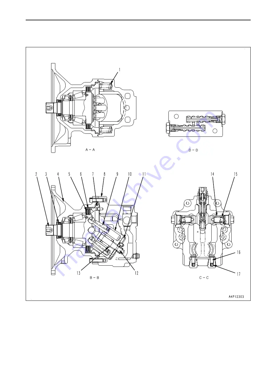 Komatsu PC500LC-10R Shop Manual Download Page 325