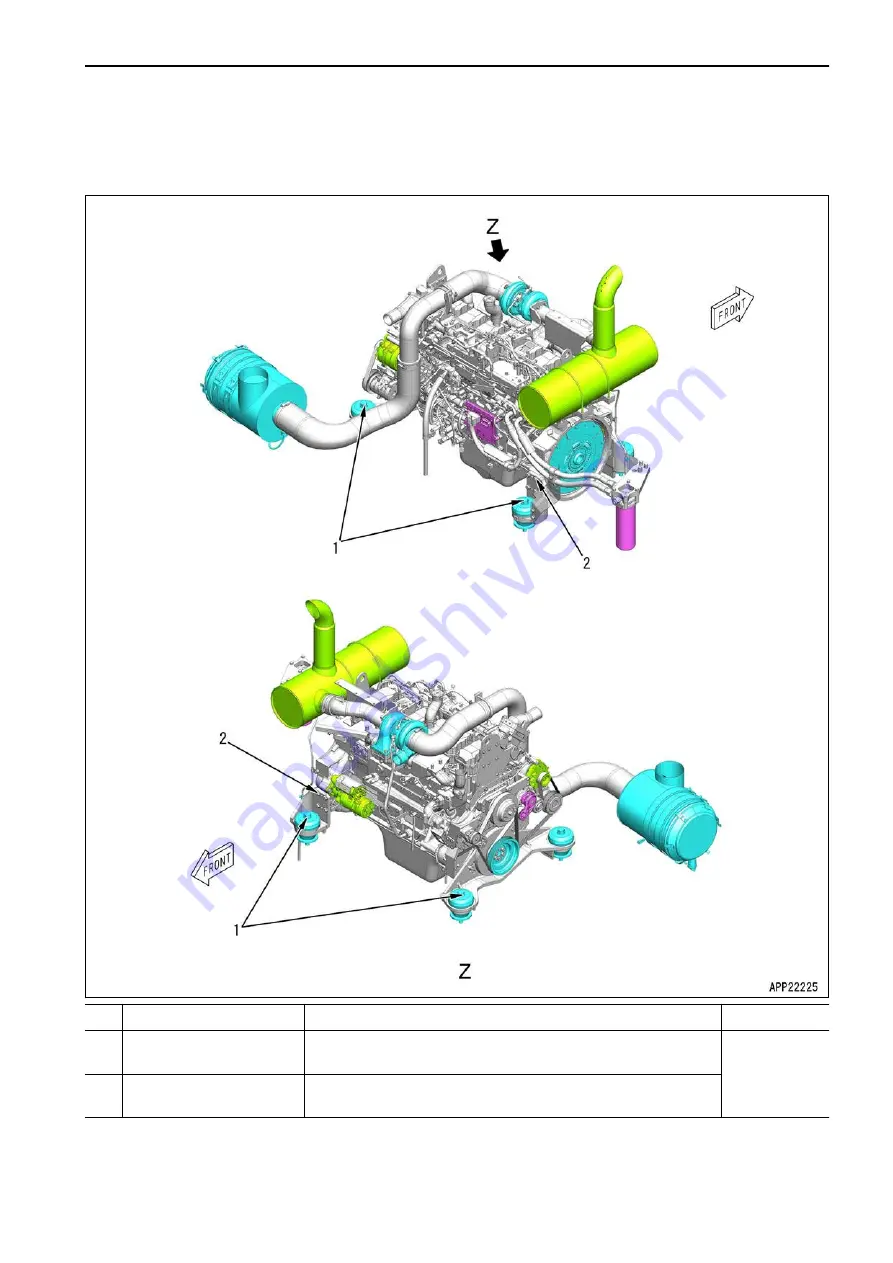 Komatsu PC500LC-10R Shop Manual Download Page 613