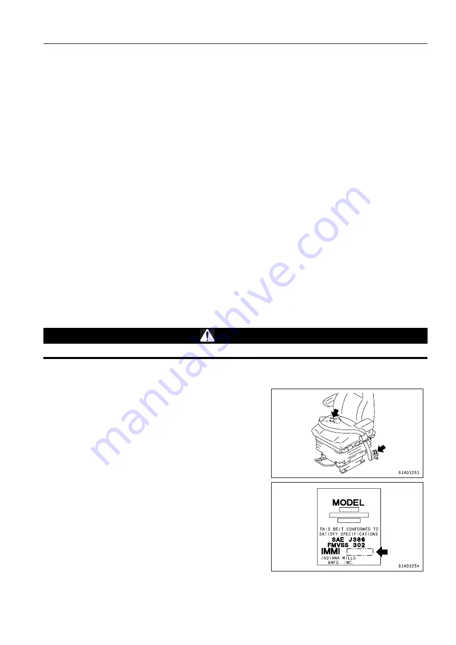 Komatsu WA320-5H Operation & Maintenance Manual Download Page 114