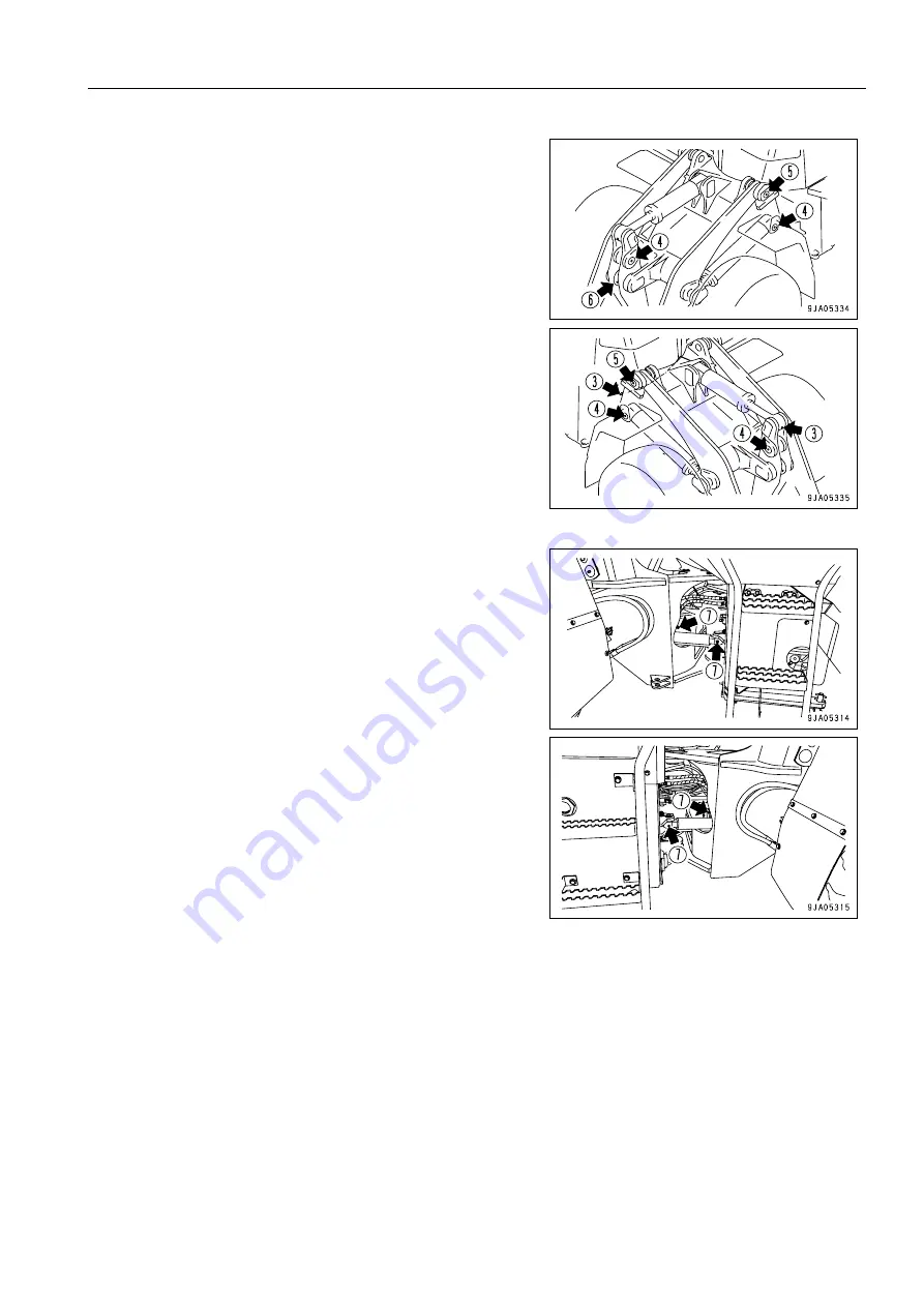 Komatsu WA320-5H Operation & Maintenance Manual Download Page 228