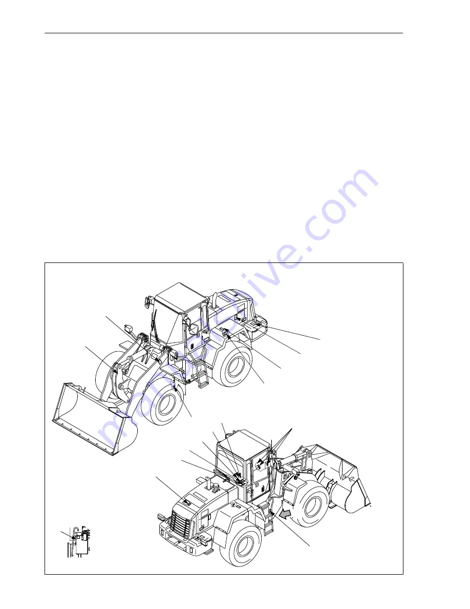 Komatsu WA500-6H Operation & Maintenance Manual Download Page 28