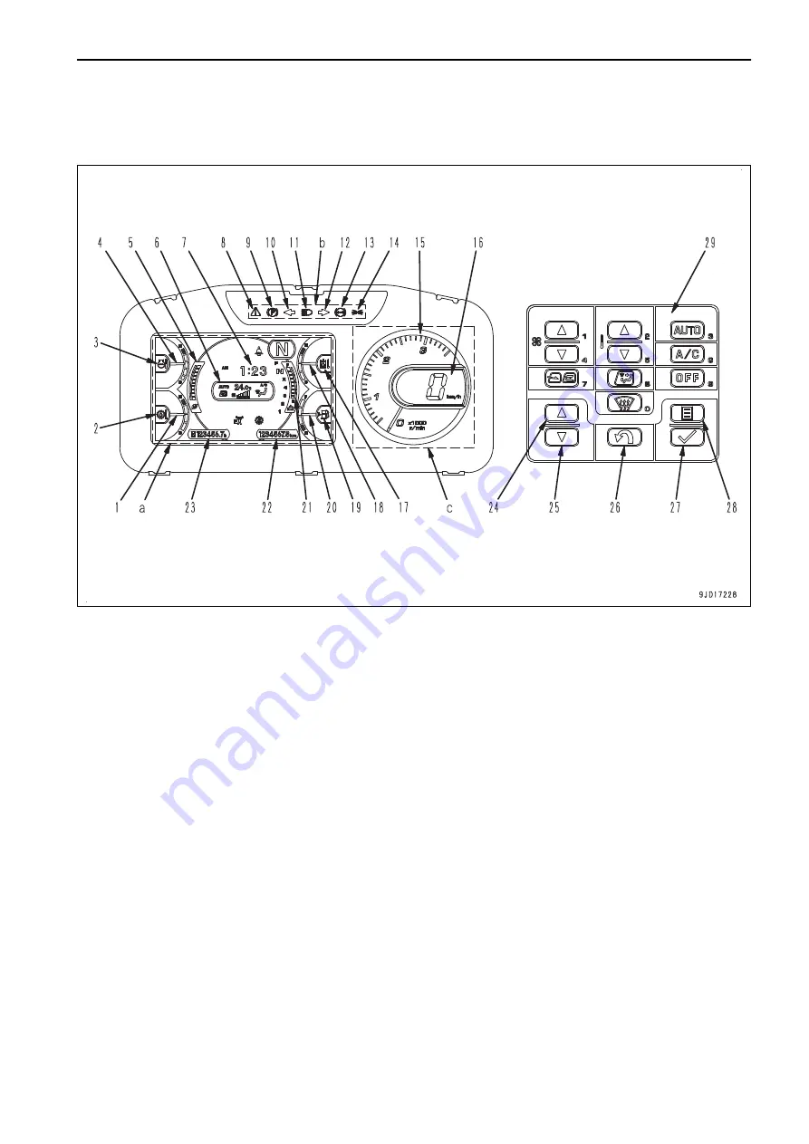 Komatsu WA600-8 Operation & Maintenance Manual Download Page 73