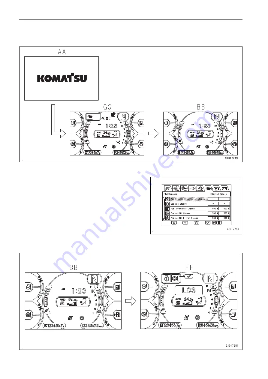 Komatsu WA600-8 Скачать руководство пользователя страница 84