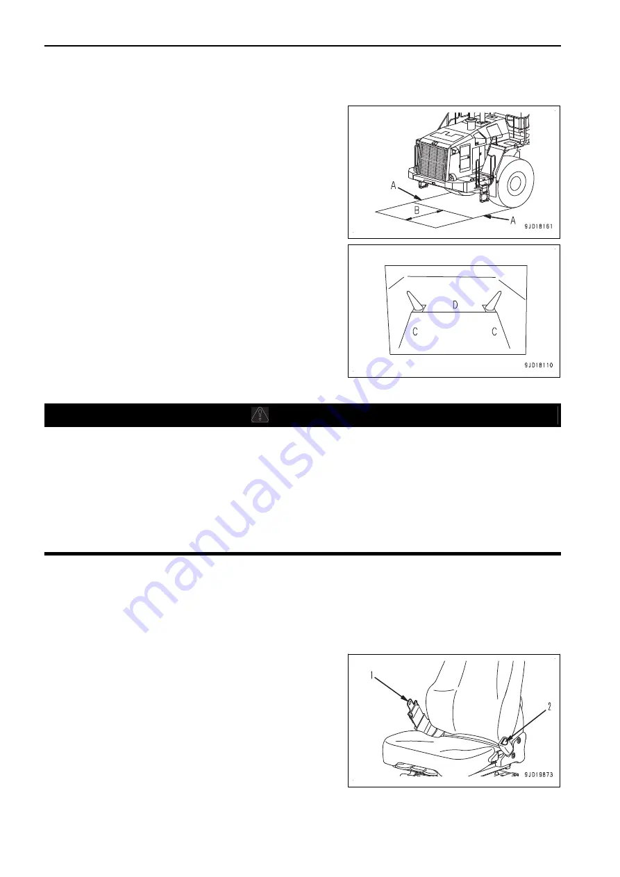 Komatsu WA600-8 Operation & Maintenance Manual Download Page 258