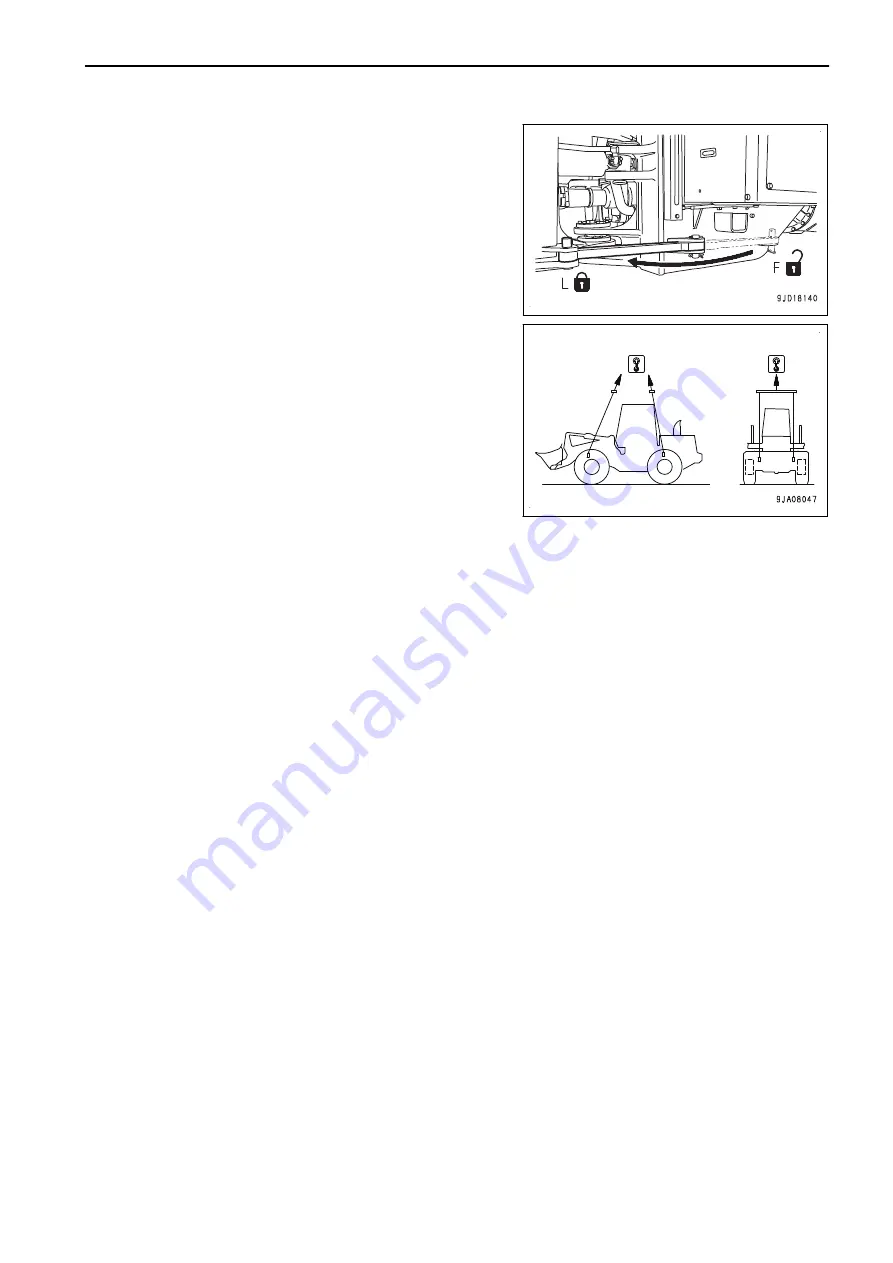 Komatsu WA600-8 Operation & Maintenance Manual Download Page 345