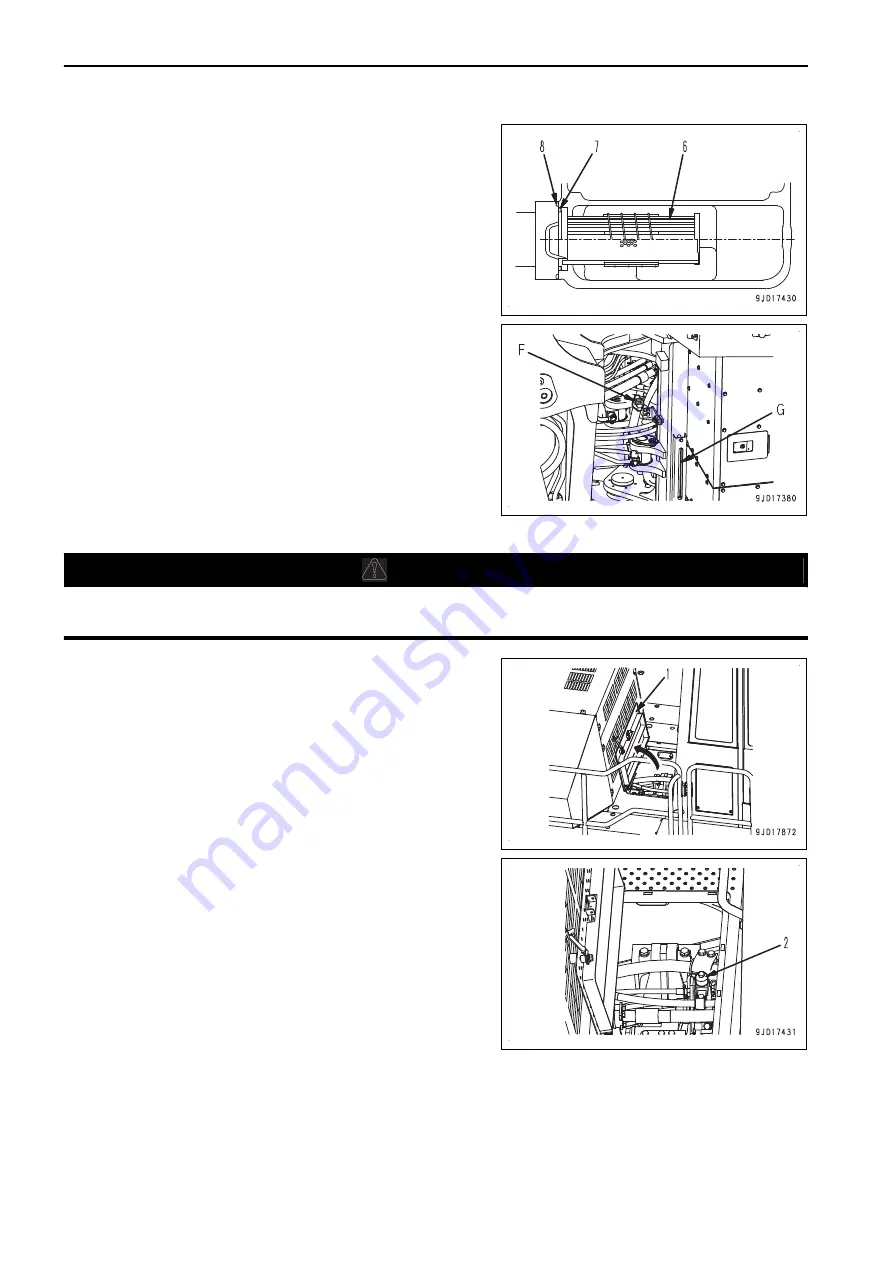 Komatsu WA600-8 Operation & Maintenance Manual Download Page 430