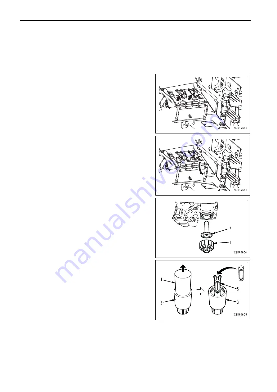 Komatsu WA600-8 Operation & Maintenance Manual Download Page 448