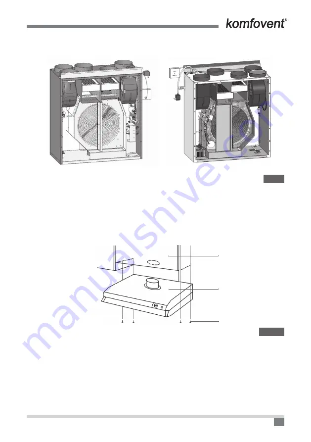 Komfovent DOMEKT ReGO 200VEW-BK Electrical Installation And Operation Manual Download Page 19